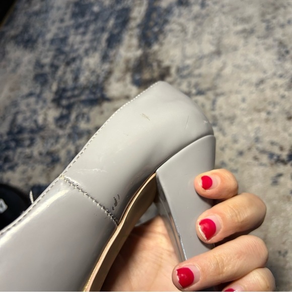 Steve Madden P-Raven Gray Platform Heels Size 7.5 - Picture 8 of 16